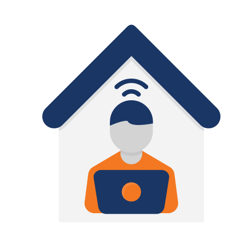 Various smart home devices arranged to illustrate the concept of home automation and modern living solutions.