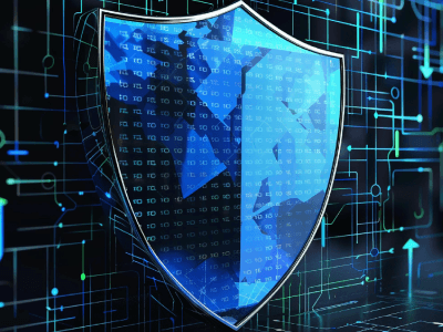 Visual guide on protecting businesses from cyber threats, featuring key strategies and best practices for cybersecurity.