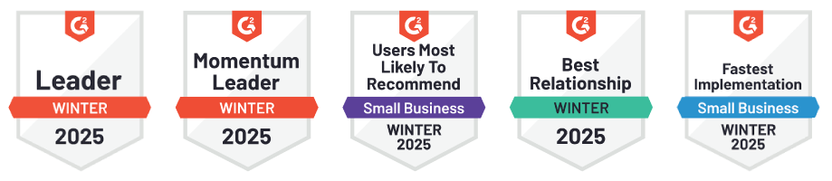 Velixo G2 Spring 2025 Awards